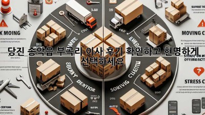 당진 송악읍 부곡리 이사, 후기 확인하고 현명하게 선택하세요!